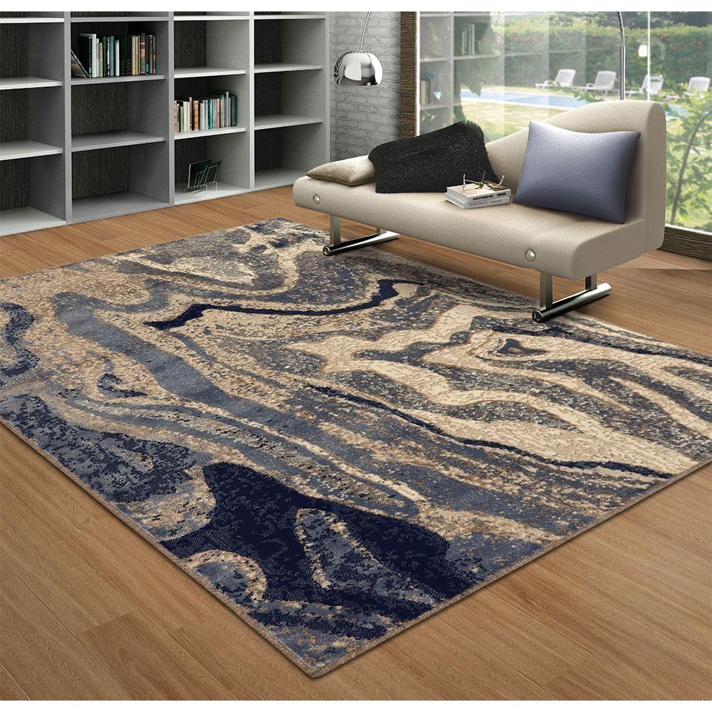 Tapete Para Sala Adana Abstrato 1,50x2,00 São Carlos - 2