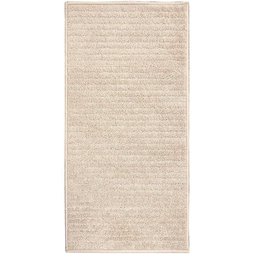 Tapete Para Sala Mariana Bege 0,50x1,00 São Carlos - 1