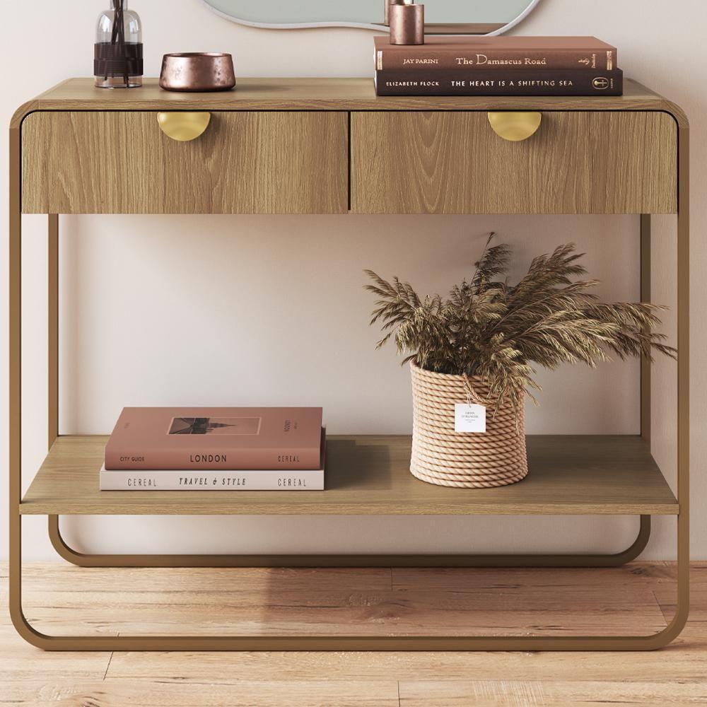 Balcao Buffet E Aparador 180 Cm Organica Artesano Hanover Dourado - 3