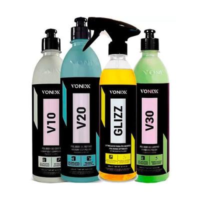 Kit Otimizador Glizz 500ml + Polimento Vonixx V10 V20 V30