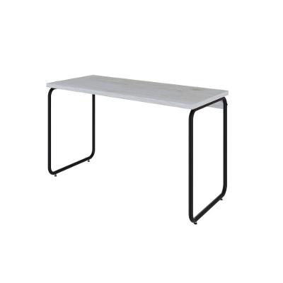 Mesa Office 120x60x75cm Round Snow - Est.preta Snow - Est.preta