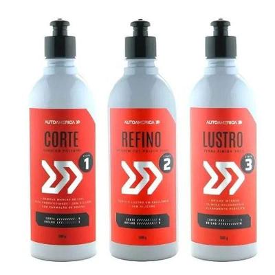Kit Polimento Automotivo Profissional Autoamerica