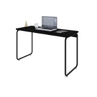 Mesa Office 120x60x75cm Round Preto ônix - Est.preta Preto ônix - Est.preta - 5