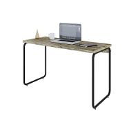 Mesa Office 120x60x75cm Round Carvalho - Est.preta Carvalho - Est.preta - 5