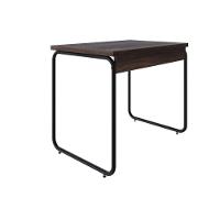 Mesa Office 90x60x75cm Round Nogal - Est.preta Nogal - Est.preta - 6