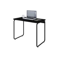 Mesa Office 90x60x75cm Round Preto ônix - Est.preta Preto ônix - Est.preta - 5