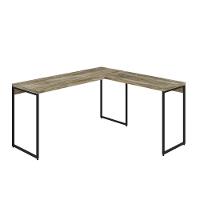 Mesa Em L Dynamica Diretor 150x140x75cm Carvalho - Est.preta Carvalho - Est.preta - 1