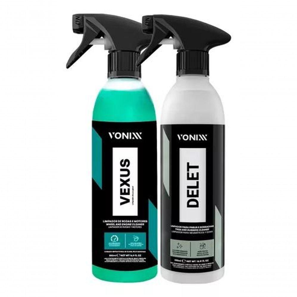 Vexus Limpador Desengraxante Automotivo + Delet Vonixx - 1