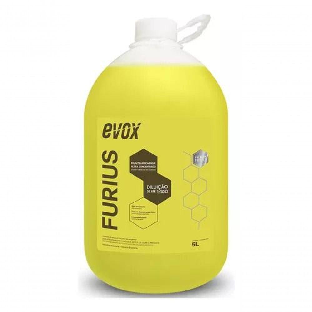 Limpador De Alto Rendimento Furius 5l Evox - 1