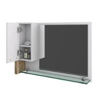 Conjunto Balcão C-cuba F44 E Espelheira Legno 830 Branco Chess C-branco Chess Branco Chess C-carvalho - 6