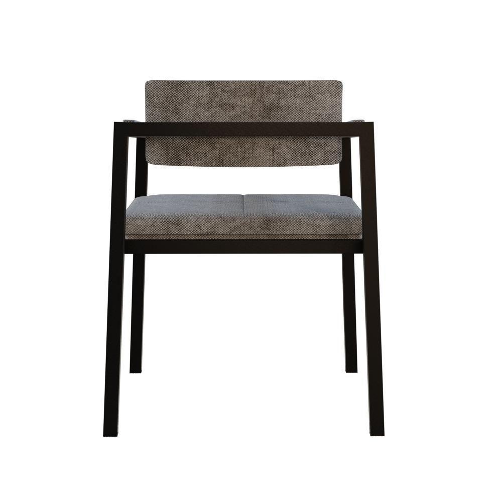 Poltrona Noah Fixa C-4 Pés 78 X 60,5 X 60,5 Cm. Lautrec Cinza Lautrec Cinza - 6