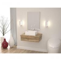 Conjunto Bancada C-cuba Q32 Metrópole 600 Branco Chess Carvalho - 3