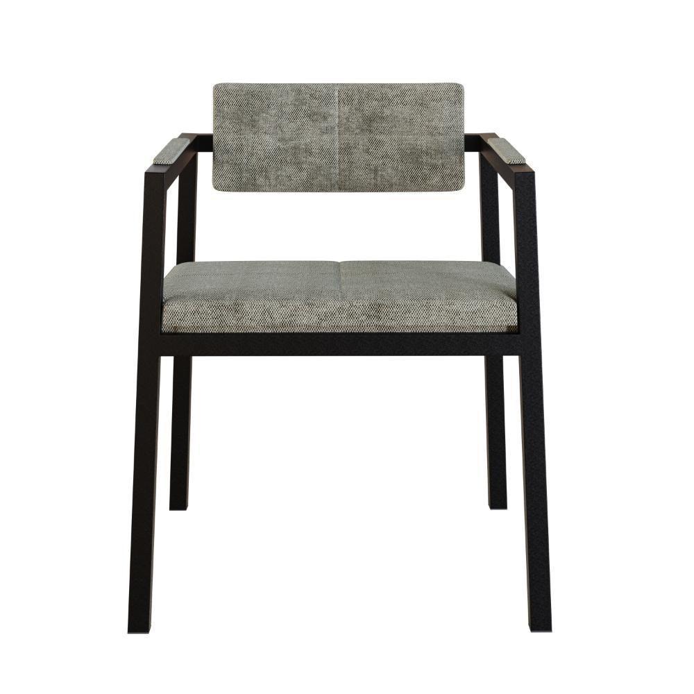 Poltrona Noah Fixa C-4 Pés 78 X 60,5 X 60,5 Cm. Lautrec Marrom Lautrec Marrom - 5