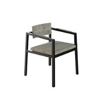 Poltrona Noah Fixa C-4 Pés 78 X 60,5 X 60,5 Cm. Lautrec Marrom Lautrec Marrom - 1