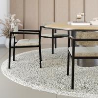 Poltrona Noah Fixa C-4 Pés 78 X 60,5 X 60,5 Cm. Lautrec Off White Lautrec Off White