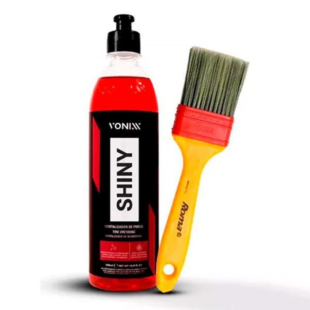 Kit Limpeza Automotiva - Shiny + Pincel - 1