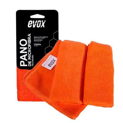 Evox Flanela Microfibra 220gsm - Com 3 Unidades