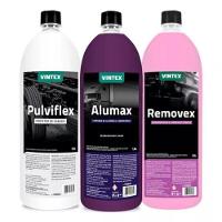 Kit Limpeza Extrema Alumax + Pulviflex 1,5l Vonixx + Removex - 1