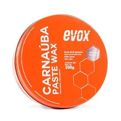 Evox Cera Carnauba Paste Wax 200g Protege Pintura Da Brilho