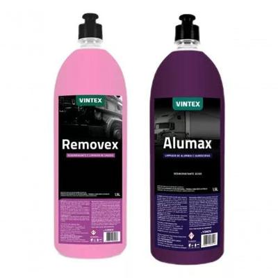 Desengraxante Solupan Removex + Limpa Bau Aluminio Alumax