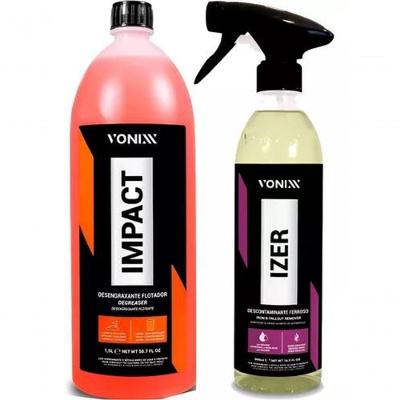 Limpa Ferrugem Izer 500ml Vonixx Limpeza Pesada Impact 1,5l