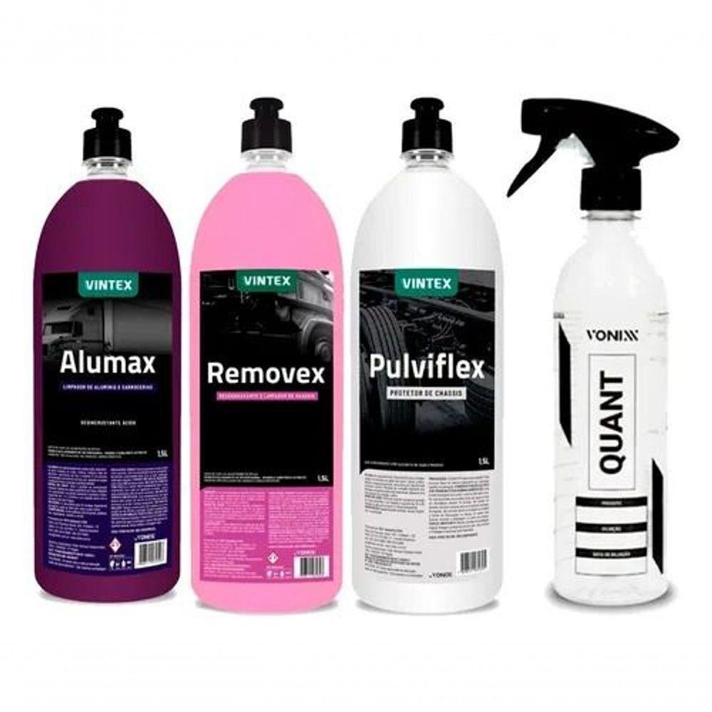 Kit Limpeza Alumax Removex Pulviflex 1,5l Vonixx Diluidor - 1