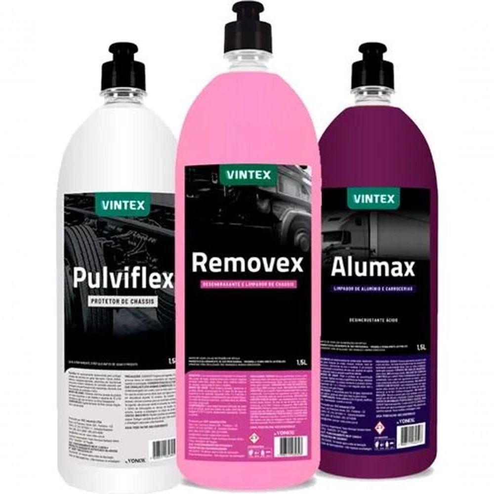 Kit Limpeza De Motor Vonixx Alumax Pulviflex Removex 1,5l - 1
