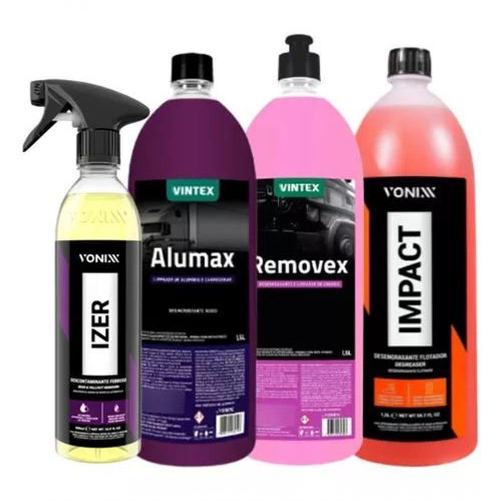 Alumax Limpa Aluminio Removex Para Chassi Limpa Rodas Impact - 1