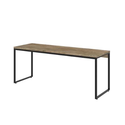 Mesa Dynamica Diretor 180x60x75cm Carvalho - Est.preta Carvalho - Est.preta