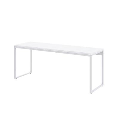 Mesa Dynamica Diretor 180x60x75cm Branco Chess - Est.branca Branco Chess - Est.branca