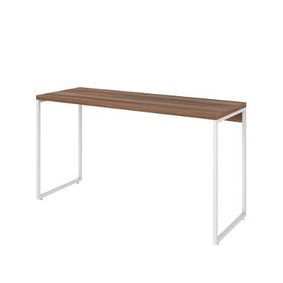Mesa Dynamica 135x50x75cm Nogal - Est.branca Nogal - Est.branca