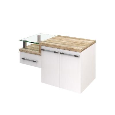 Gabinete Armario Para Banheiro Legno 830 (somente Balcao) Branco Chess C-carvalho