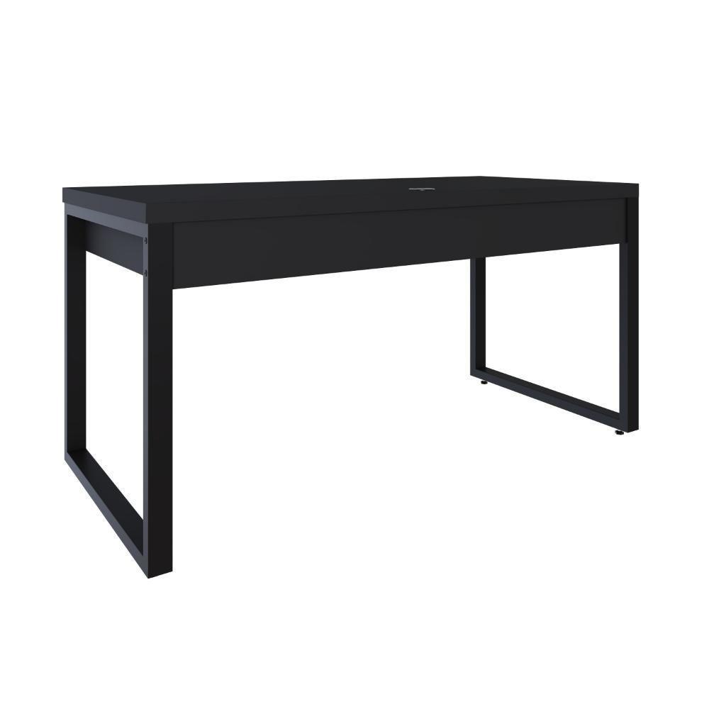 Mesa Diretor C-01 Gav. 150x70x75cm Yon Preto Tx-est.preta Preto Tx-est.preta - 6