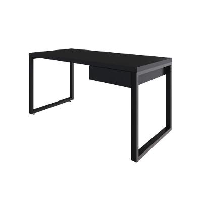 Mesa Diretor C-01 Gav. 150x70x75cm Yon Preto Tx-est.preta Preto Tx-est.preta