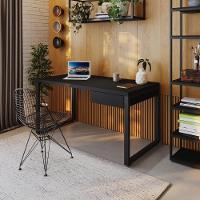 Mesa Diretor C-01 Gav. 150x70x75cm Yon Preto Tx-est.preta Preto Tx-est.preta - 2