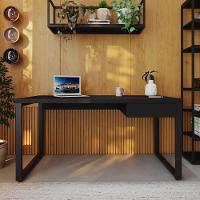 Mesa Diretor C-01 Gav. 150x70x75cm Yon Preto Tx-est.preta Preto Tx-est.preta