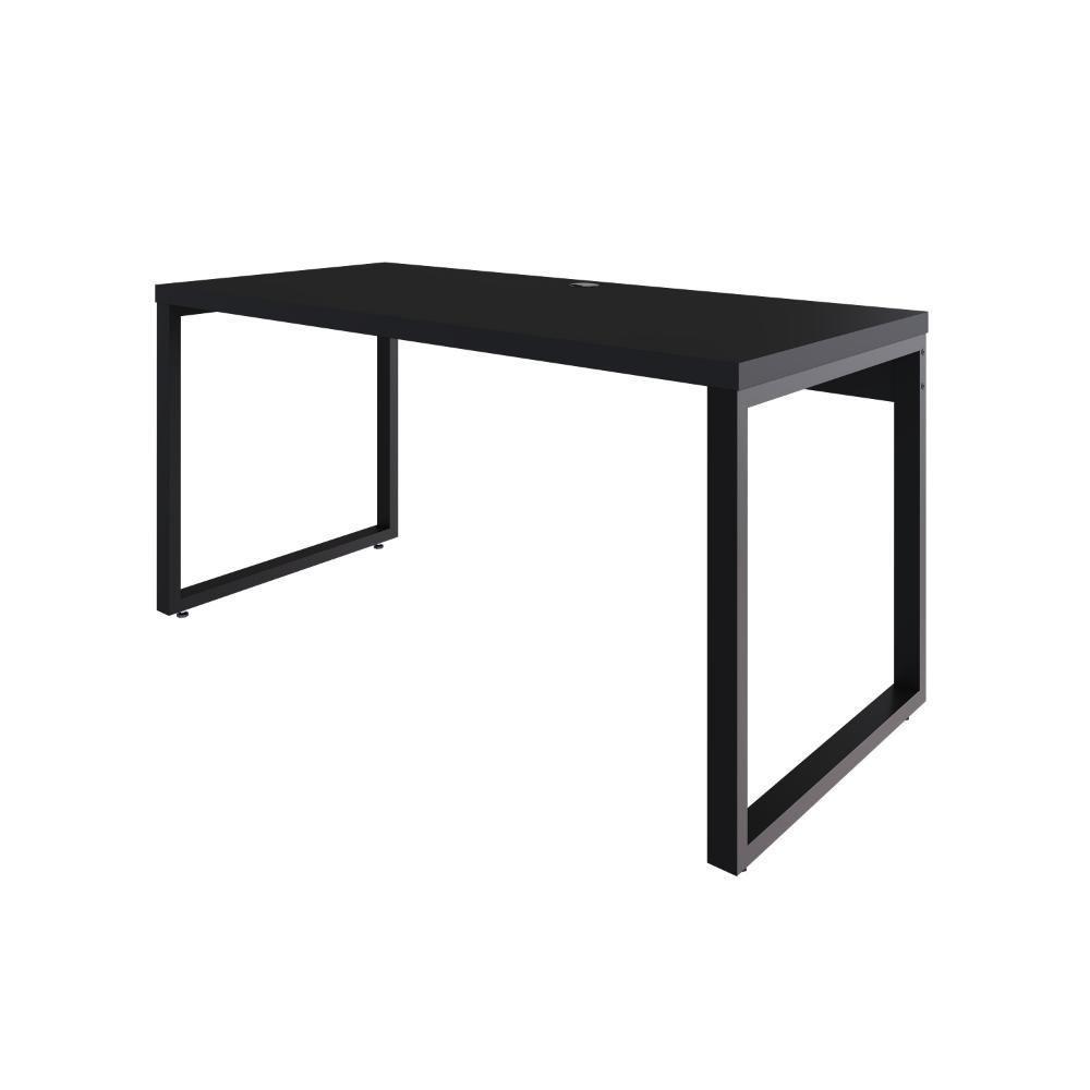 Mesa Diretor 150x70x75cm Yon Preto Tx-est.preta Preto Tx-est.preta - 1