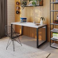 Mesa Diretor 150x70x75cm Yon Branco Tx-est.preta Branco Tx-est.preta - 2