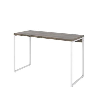 Mesa Dynamica 90x50x75cm Carvalho Dark - Est.branca Carvalho Dark - Est.branca