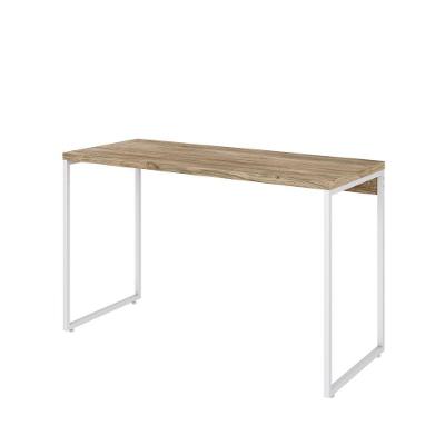 Mesa Dynamica 120x50x75cm Carvalho - Est.branca Carvalho - Est.branca