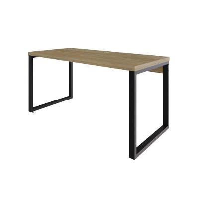 Mesa Diretor 150x70x75cm Yon Vermont Oak-est.preta Vermont Oak-est.preta