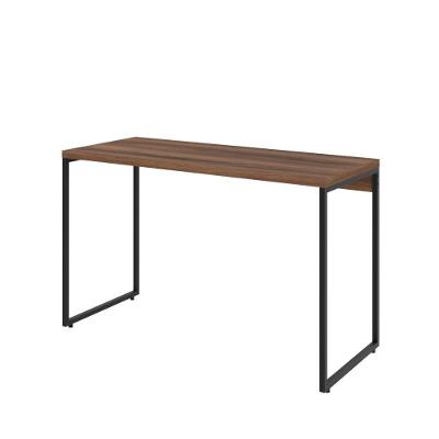Mesa Dynamica 120x50x75cm Nogal - Est.preta Nogal - Est.preta