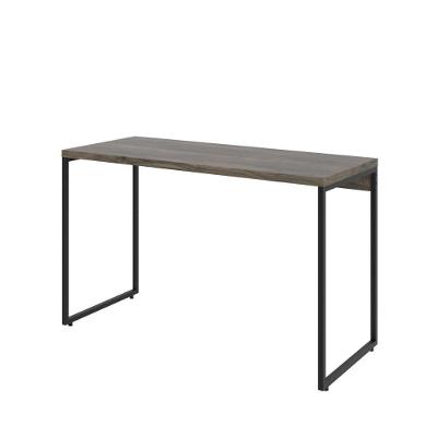 Mesa Dynamica 120x50x75cm Carvalho Dark - Est.preta Carvalho Dark - Est.preta