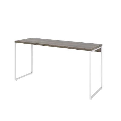 Mesa Dynamica 150x60x75cm Carvalho Dark - Est.branca Carvalho Dark - Est.branca