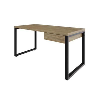 Mesa Diretor C-01 Gav. 150x70x75cm Yon Vermont Oak-est.preta Vermont Oak-est.preta