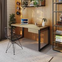 Mesa Diretor C-01 Gav. 150x70x75cm Yon Vermont Oak-est.preta Vermont Oak-est.preta - 2