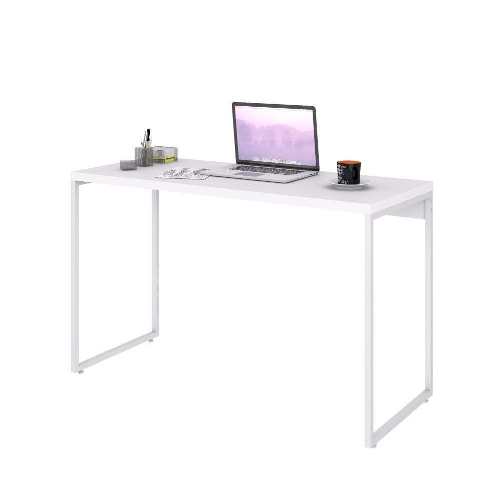 Mesa Dynamica 120x50x75cm Branco Chess - Est.branca Branco Chess - Est.branca - 4