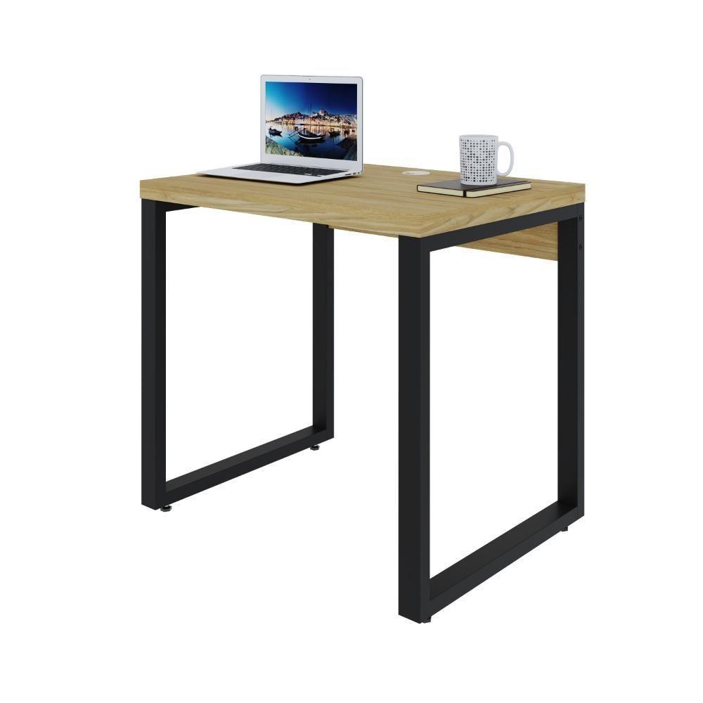 Mesa Operacional 80x60x75cm Yon Vermont Oak-est.preta Vermont Oak-est.preta - 5