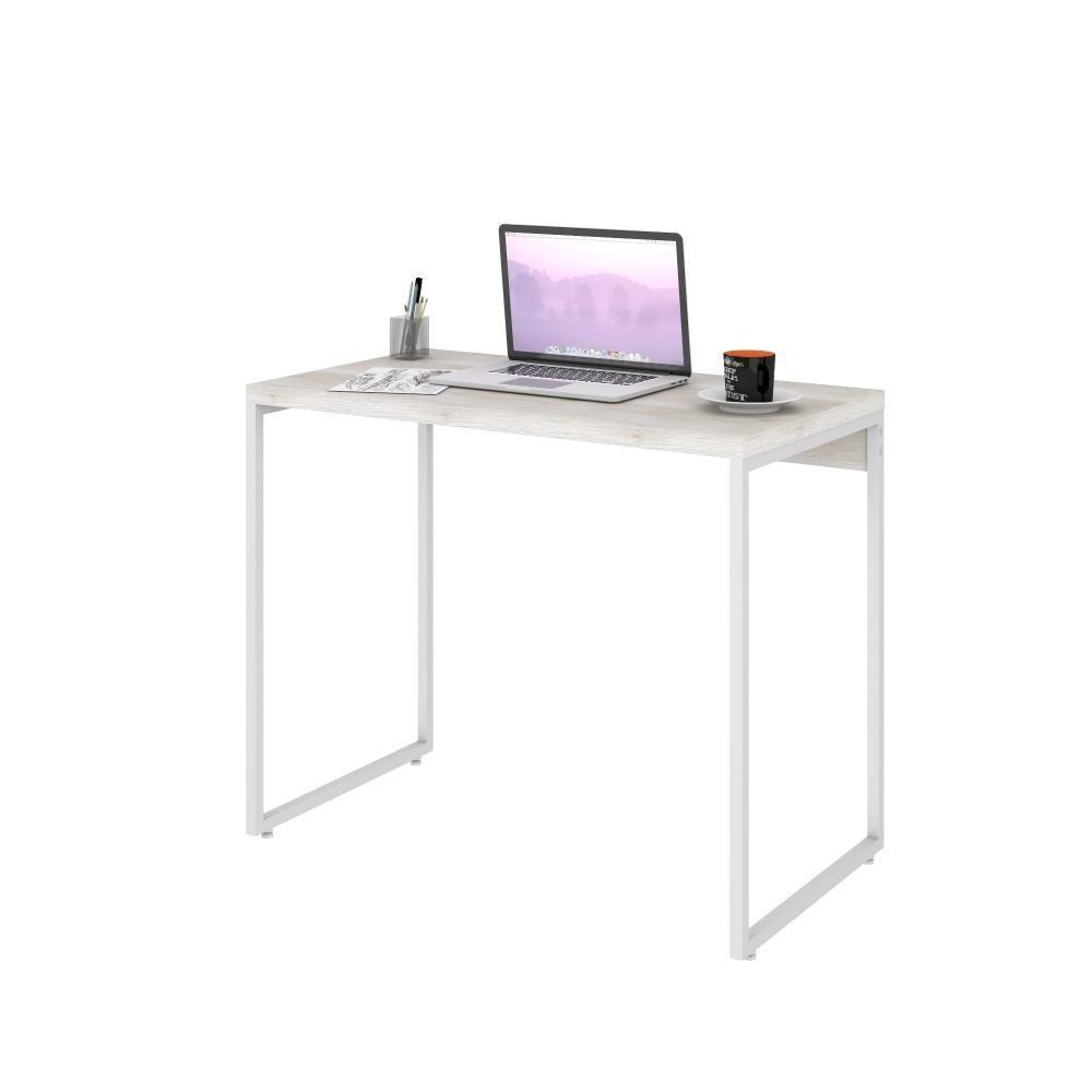 Mesa Dynamica 90x50x75cm Snow - Est.branca Snow - Est.branca - 4