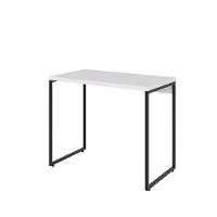 Mesa Dynamica 90x50x75cm Branco Chess - Est.preta Branco Chess - Est.preta - 1